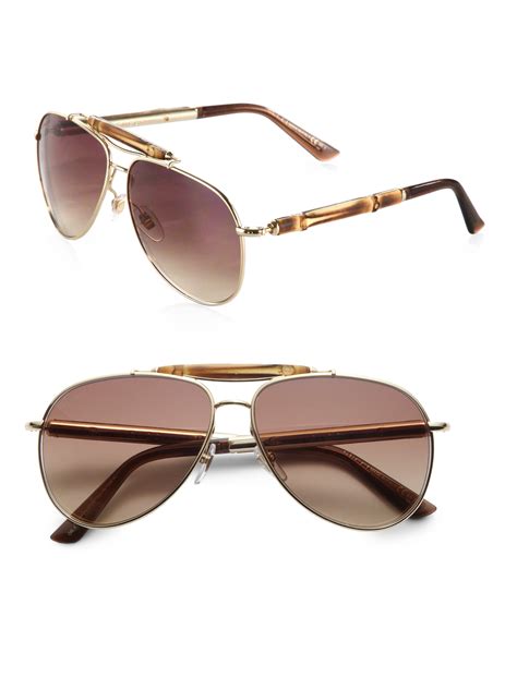 gucci womens aviators|gucci aviator sunglasses men's.